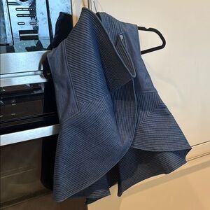 Gracia Blue Textured Blouse